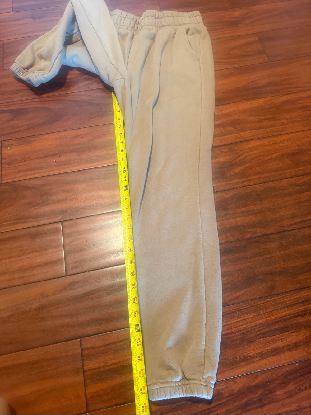 POPFLEX Taupe High-Waist Jogger Pantsuit Pants - Picture 12 of 12